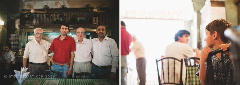 Cafe Britannia owners