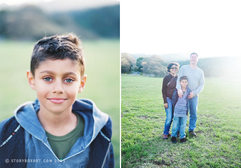 family photos in Marin