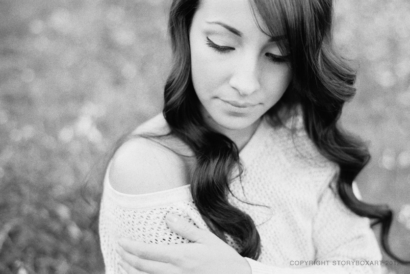 Black and White Film Portrait, East Bay