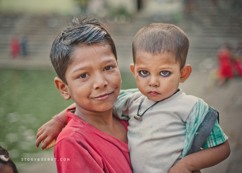 kids portrait India